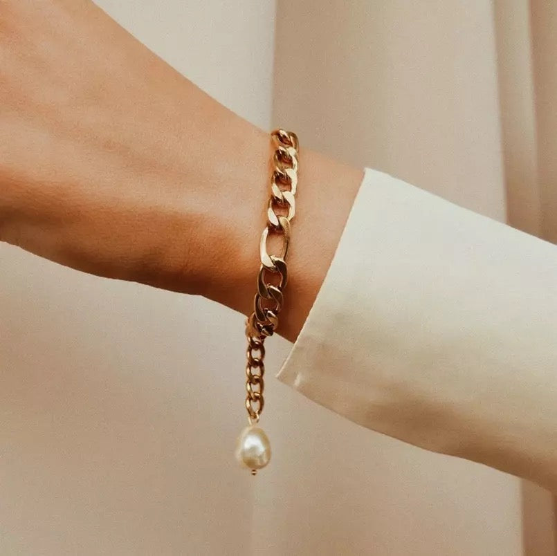 Freshwater baroque Pearl bracelet