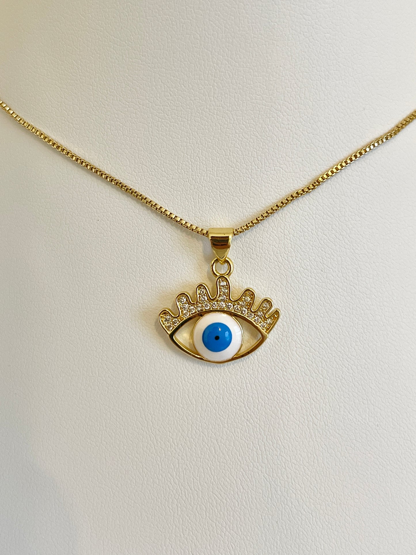 Evil eye necklace
