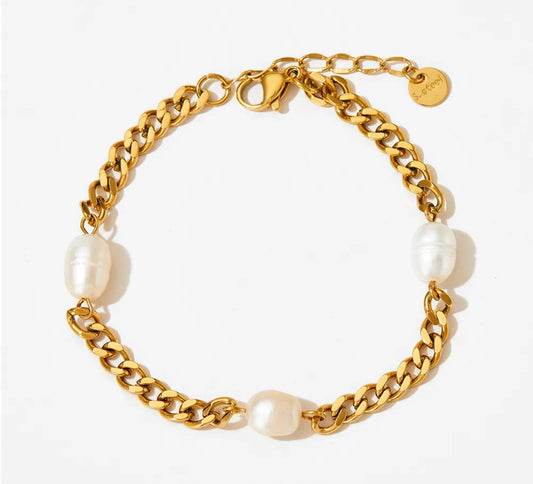 Waterfresh pearl bracelet