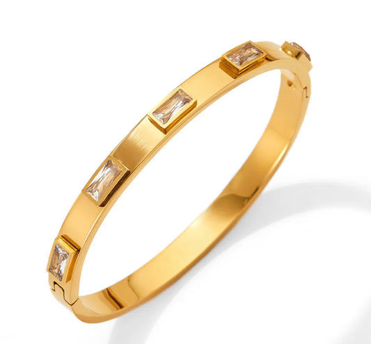 White elegant bangle