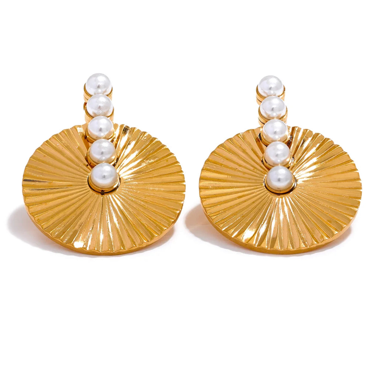 Pearl elegant stud earrings