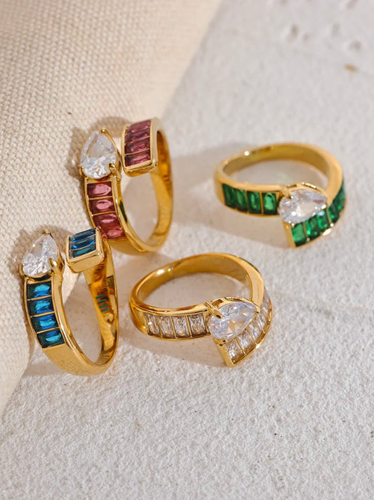 Luxury adjustable ring