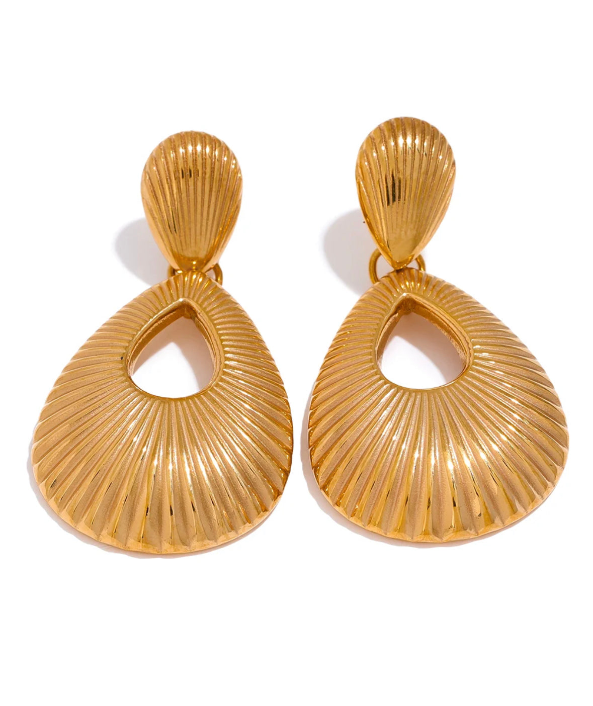 Drop elegant stud earrings