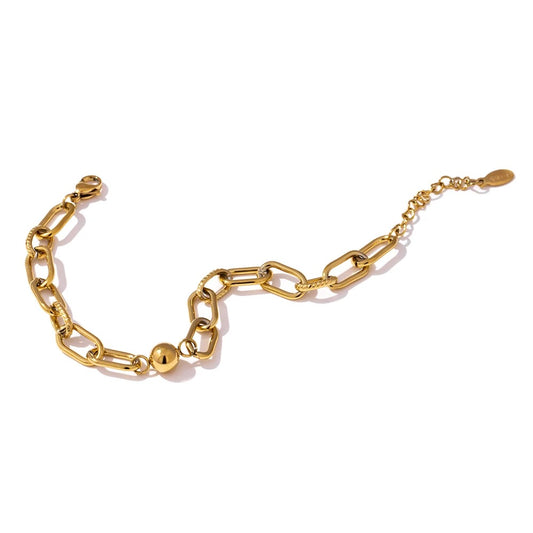 Paperclip Charm Bracelet