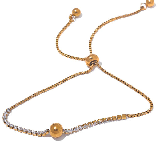 Shiny Chain Ajustable Chic Bracelet