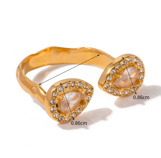 Elegant adjustable ring