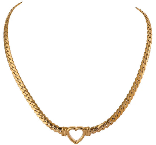 Gold Love necklace