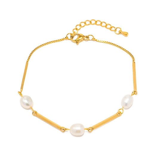Freshwater pearl bracelet