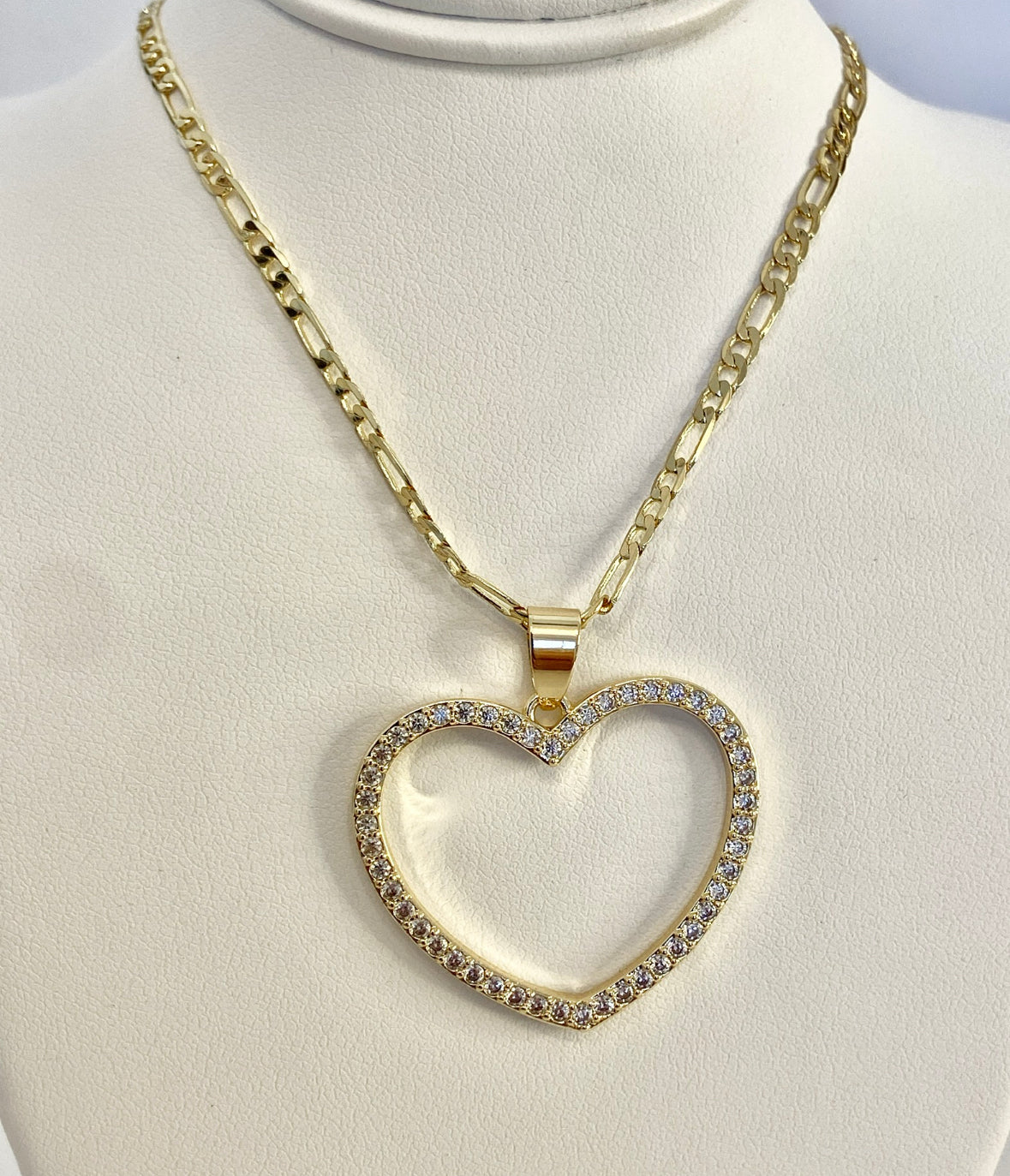Big heart necklace
