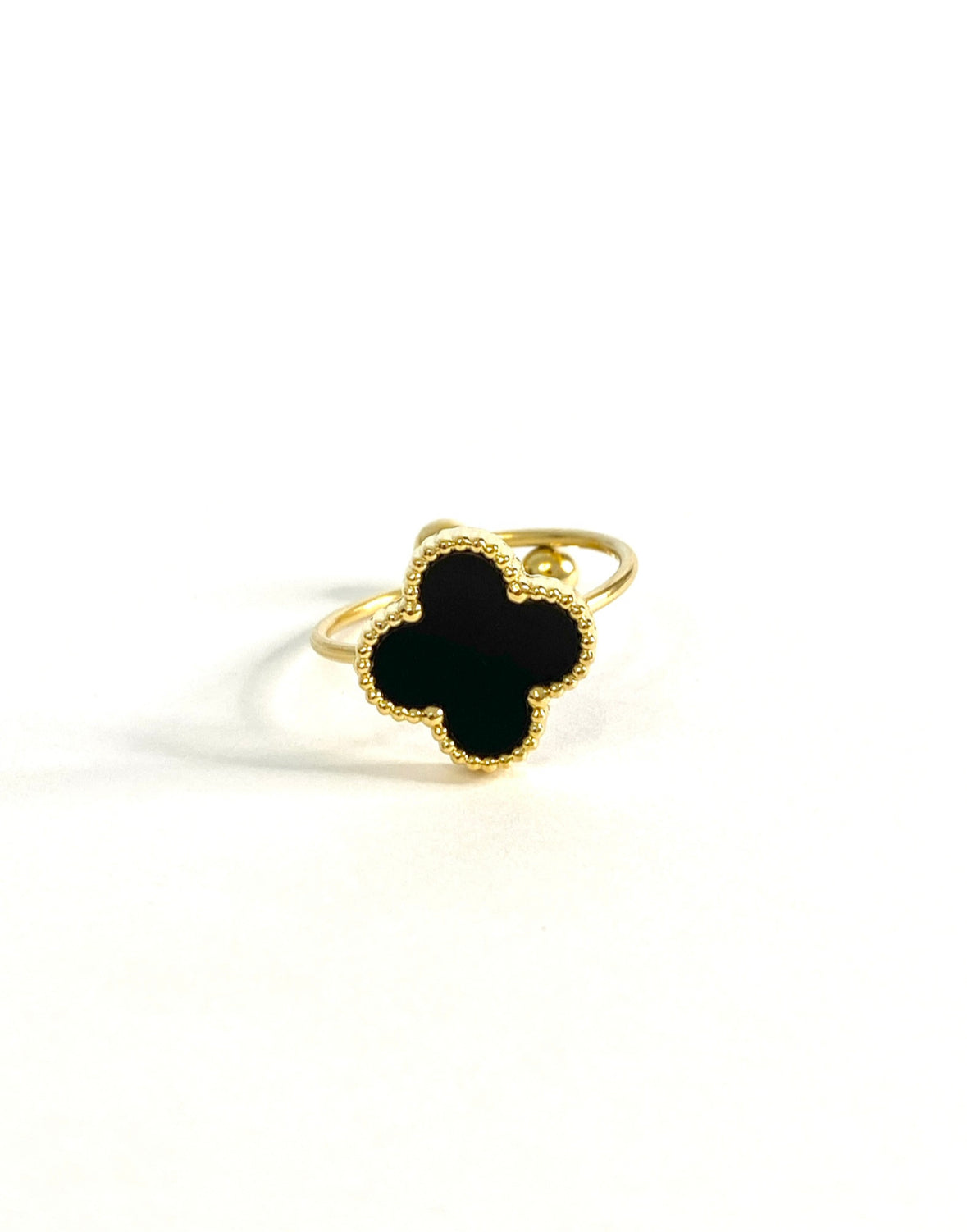 Clover adjustable ring