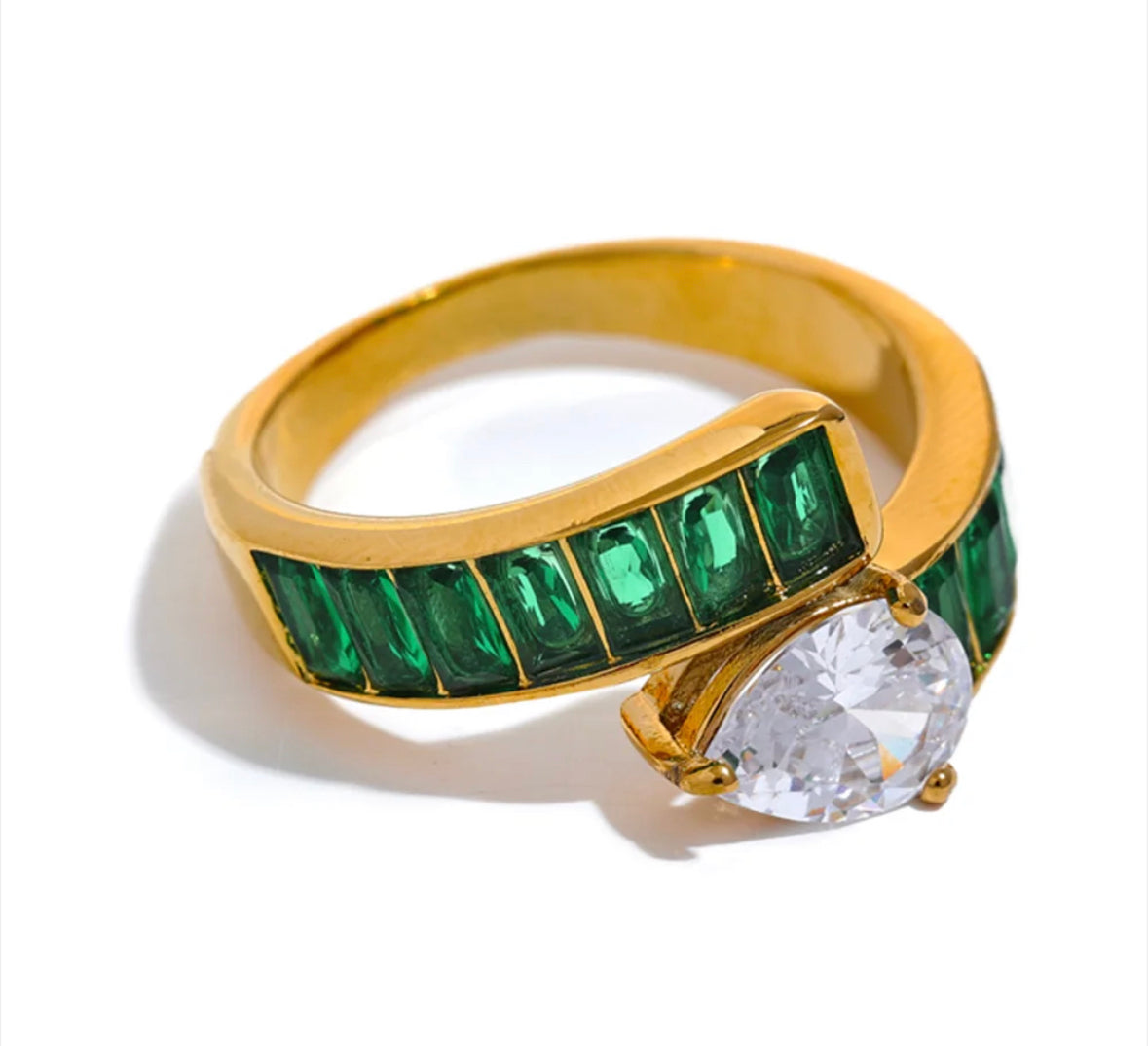 Luxury adjustable ring