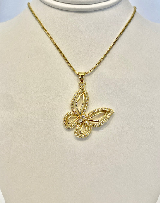 Butterfly necklace