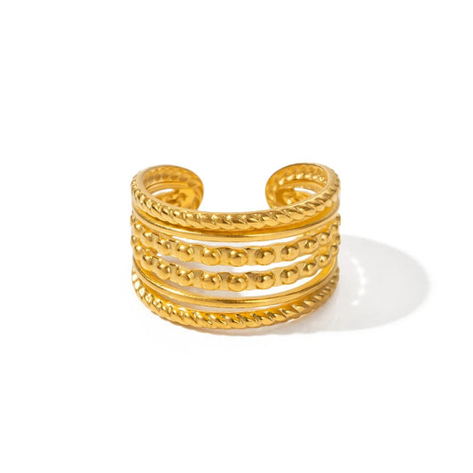 Layers adjustable ring