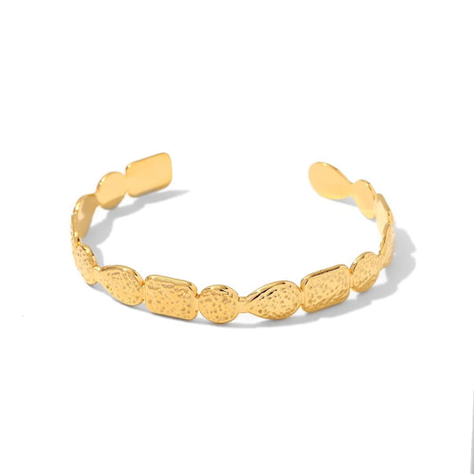 Geometric cuff bracelet