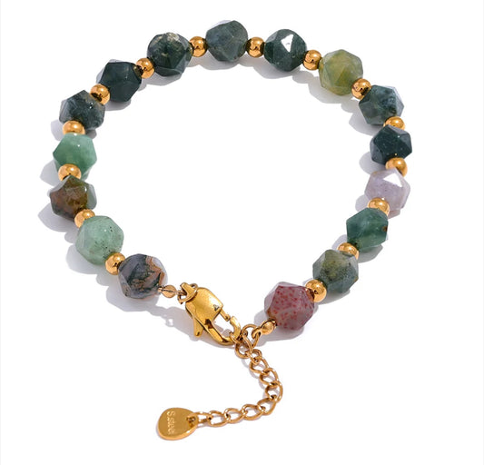 Natural Stones Beads Bracelet