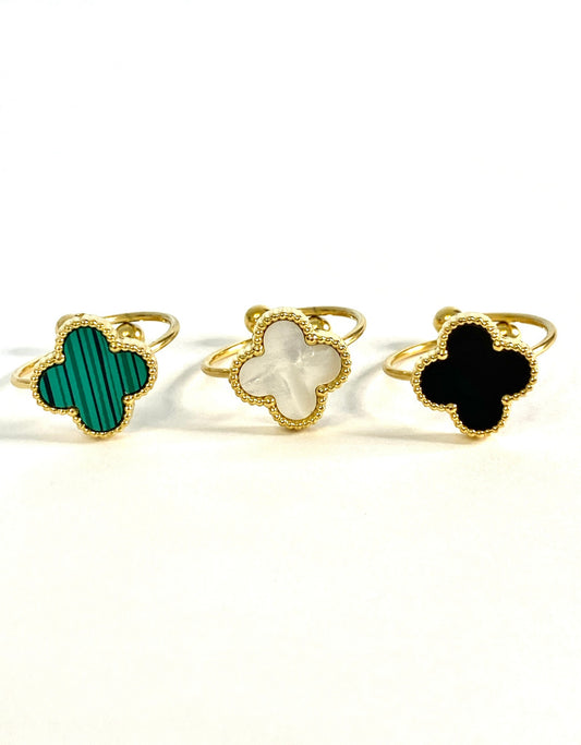 Clover adjustable ring