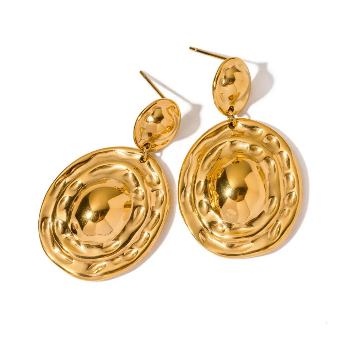 Geometric elegant long earrings