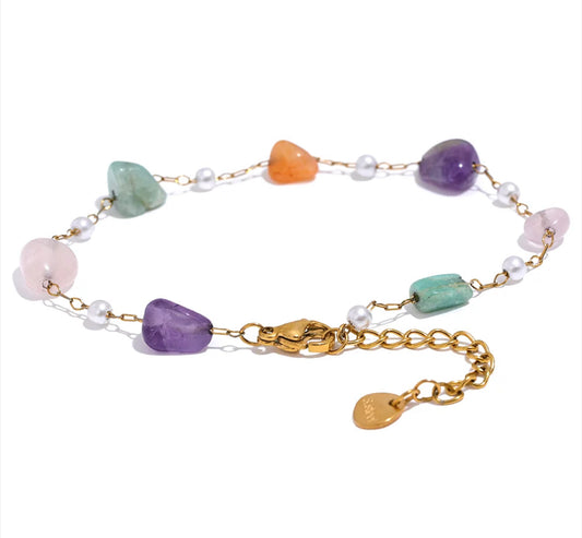 Natural stone bracelet