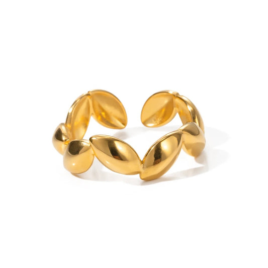 Irregular adjustable ring