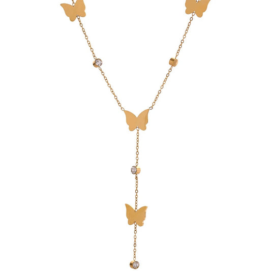 Delicate butterfly necklace