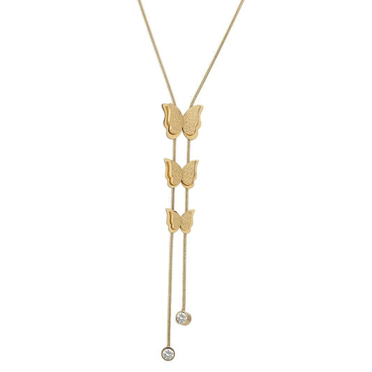 Elegant butterfly necklace