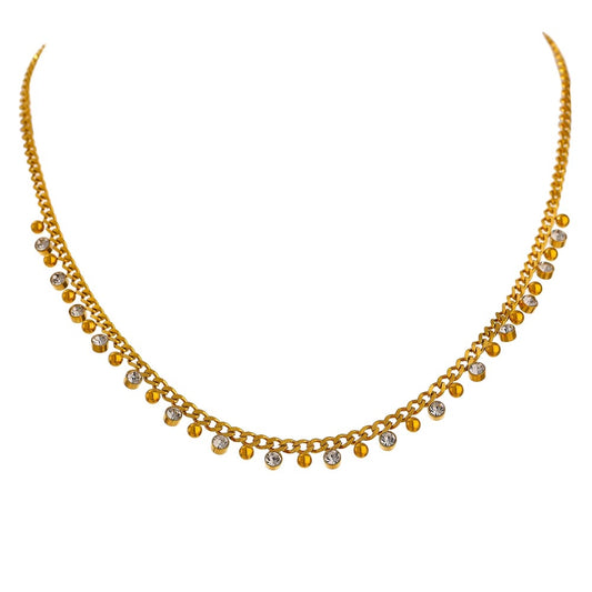 Delicate beads necklace