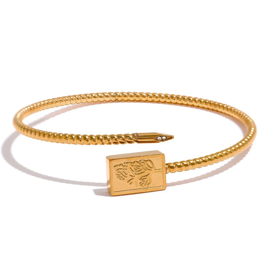 Tree of life cuff bracelet
