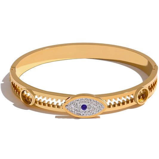 Evil eye bangle