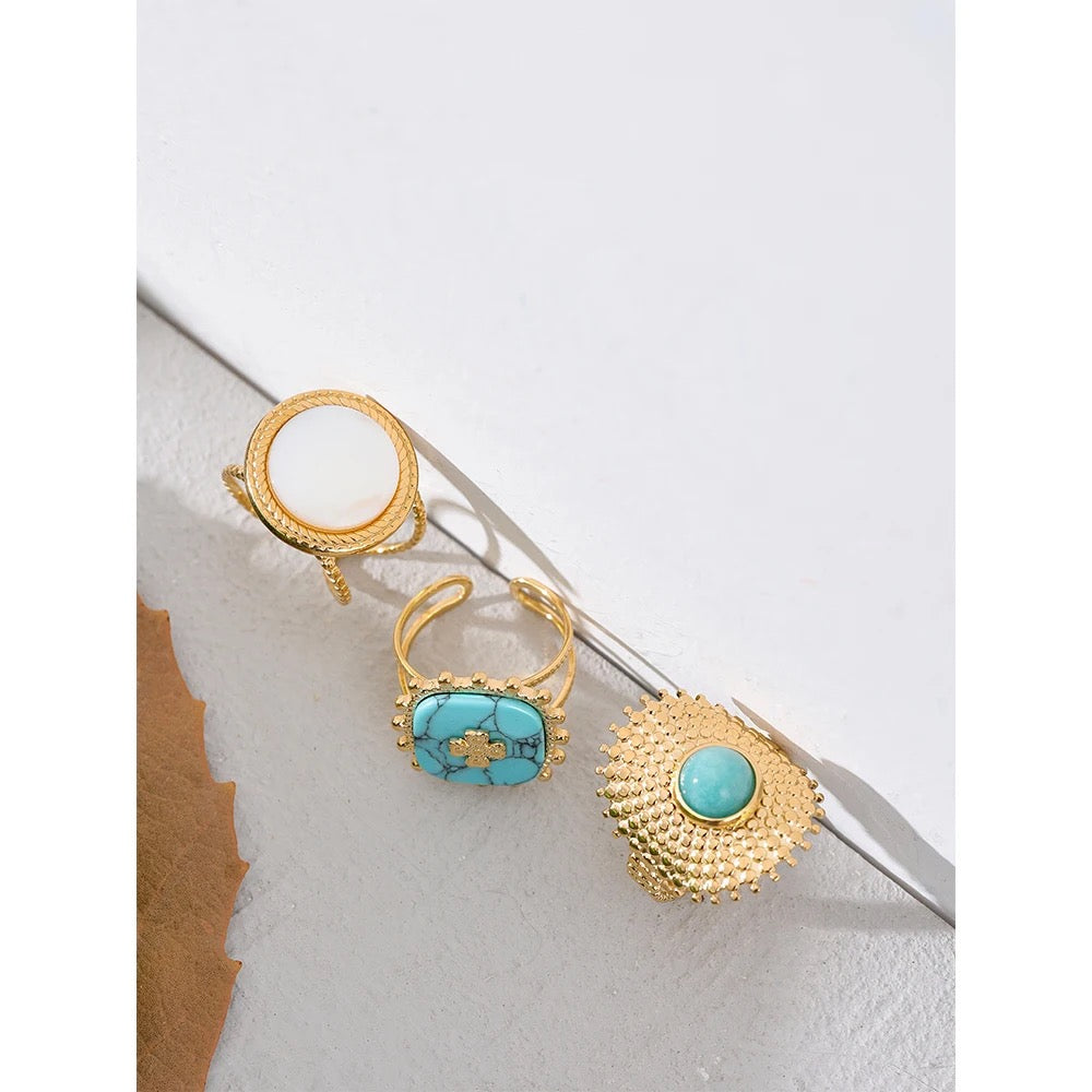 Bohemian adjustable ring