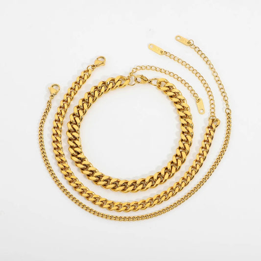 Cuban anklet