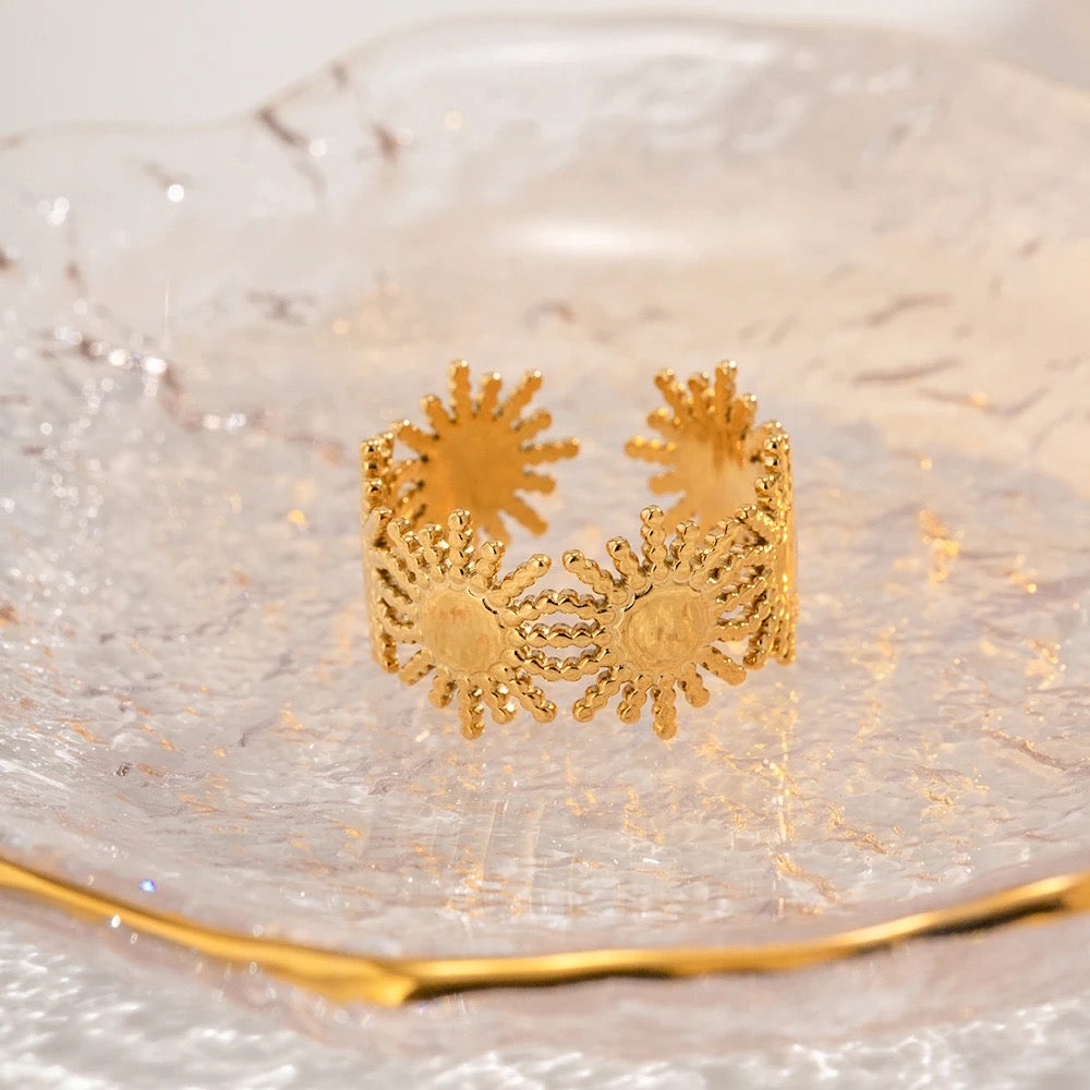 Sun adjustable ring