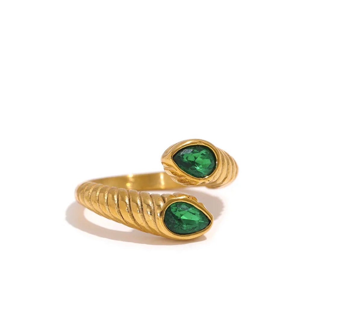 Snake adjustable ring