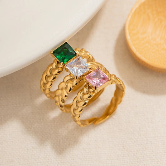 Elegant adjustable ring