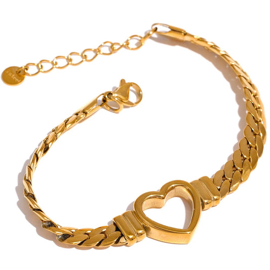 love heart bracelet