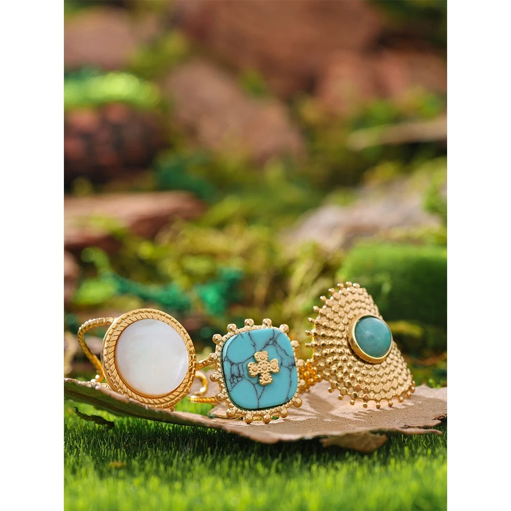 Bohemian adjustable ring