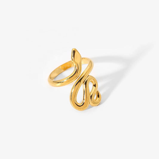 Snake adjustable ring
