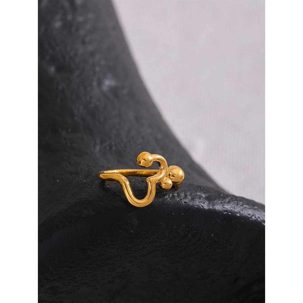 irregular adjustable ring
