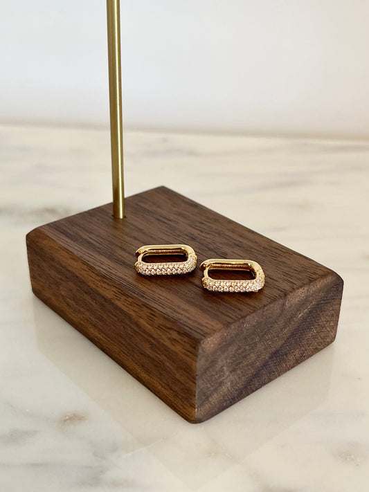 Small hoops earrings