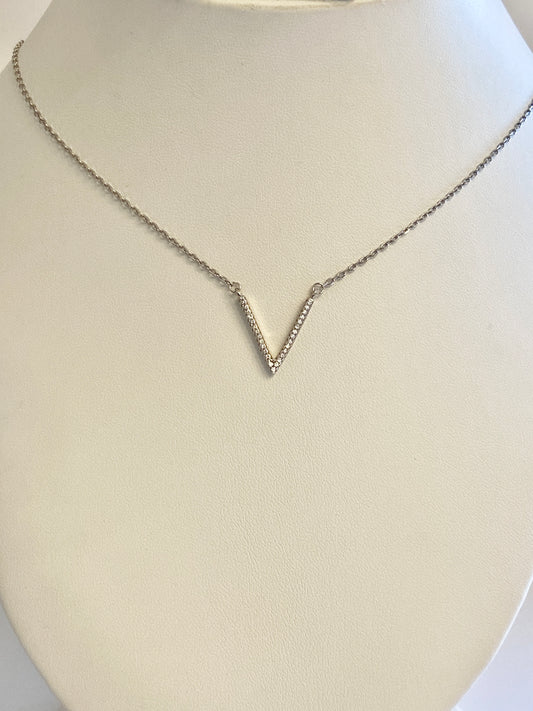 V necklace