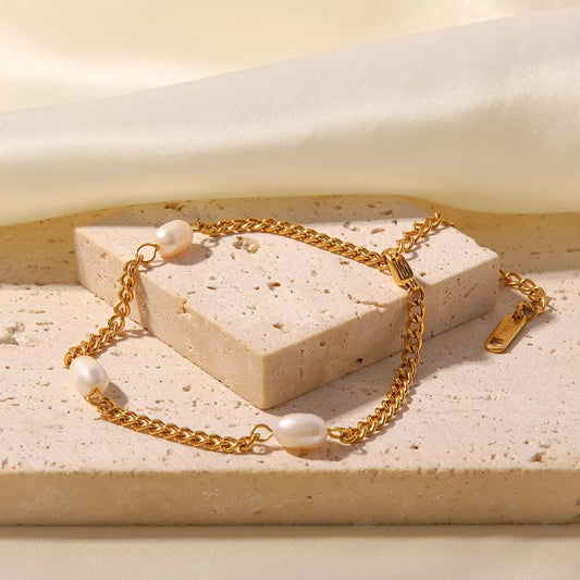 Fresh water pearl bracelet