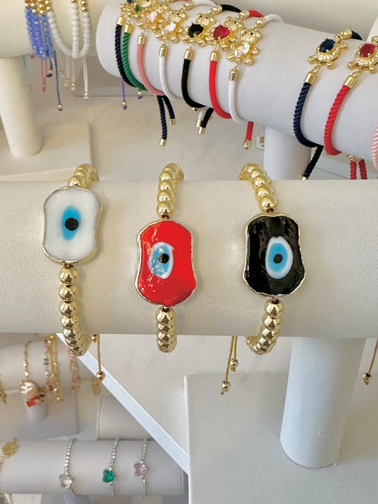 Evil eye bracelet