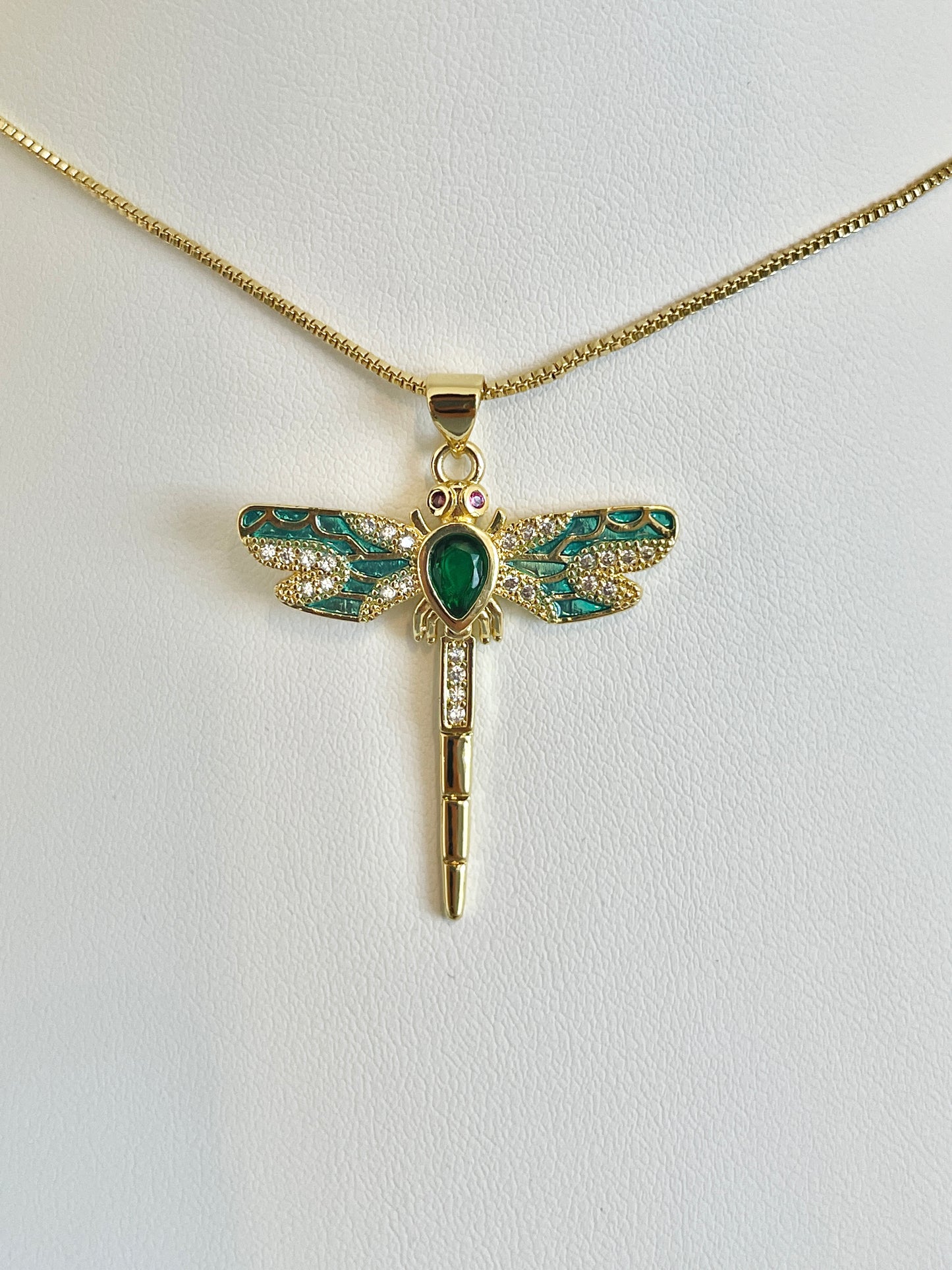 Dragonfly necklace