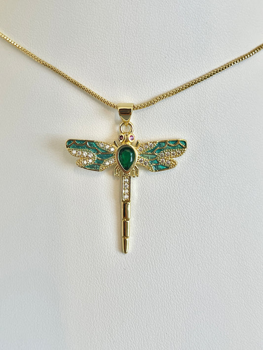 Dragonfly necklace