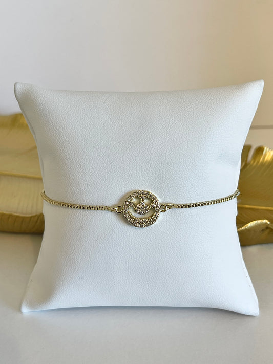 Happy face bracelet