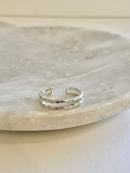 Double adjustable ring