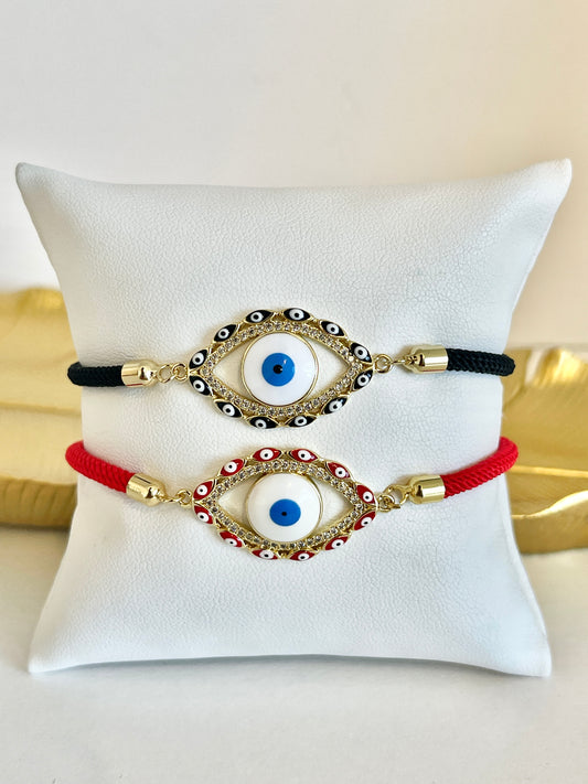 Evil eye bracelet