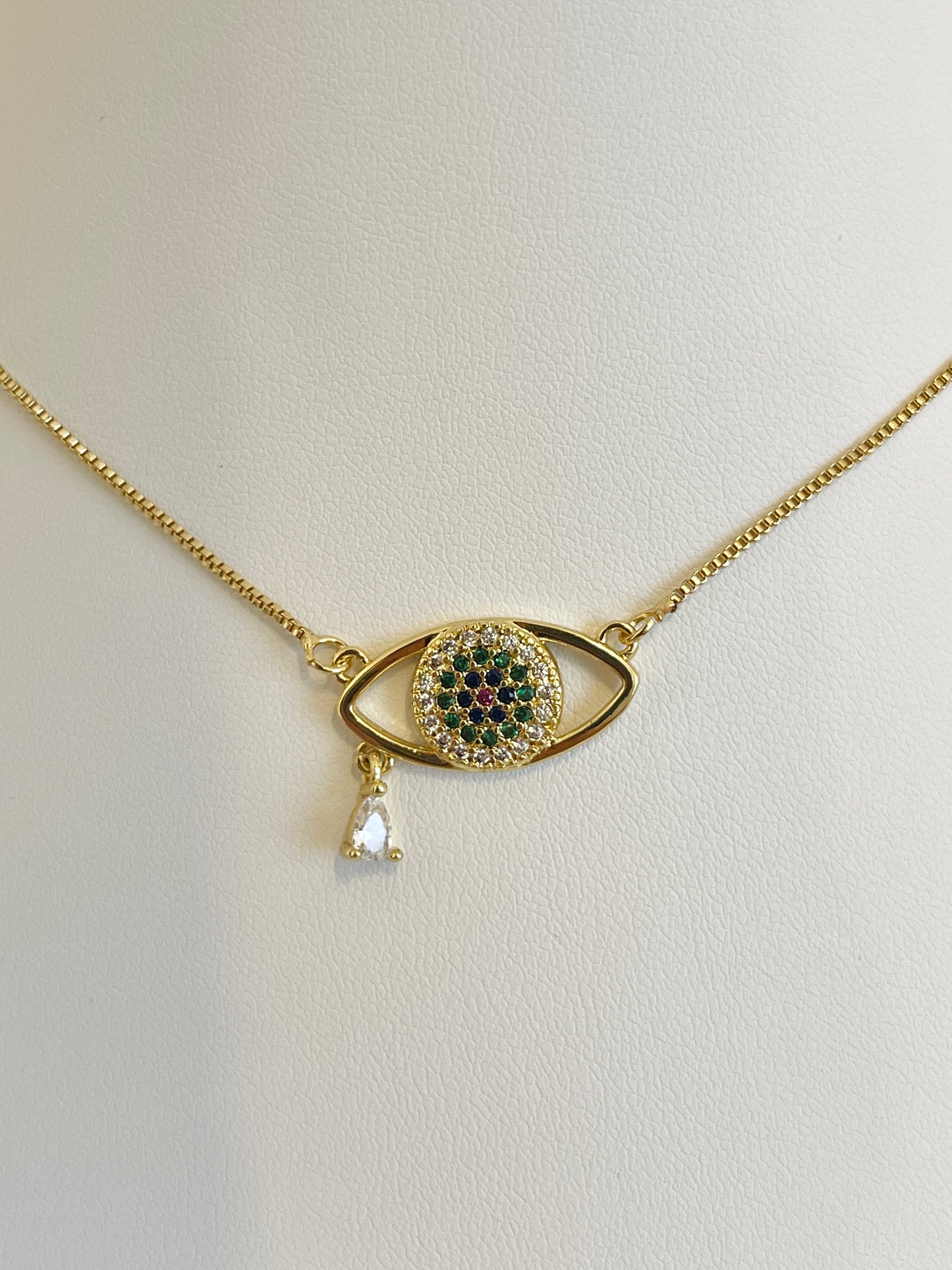 Evil eye necklace