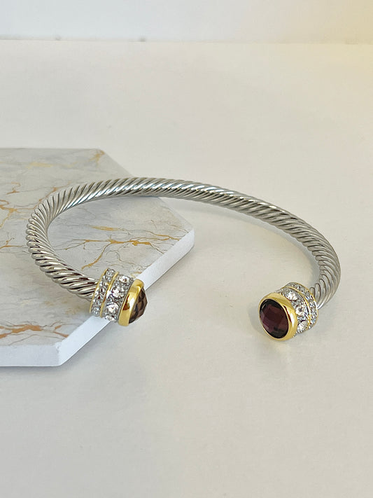 Elegant cuff bracelet