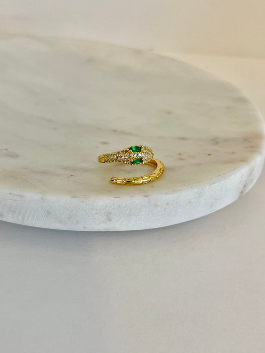 Snake adjustable ring