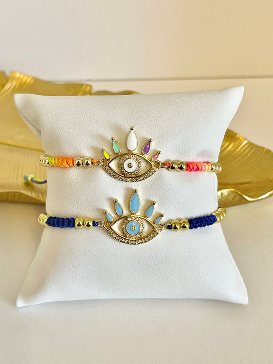 Evil eye bracelet
